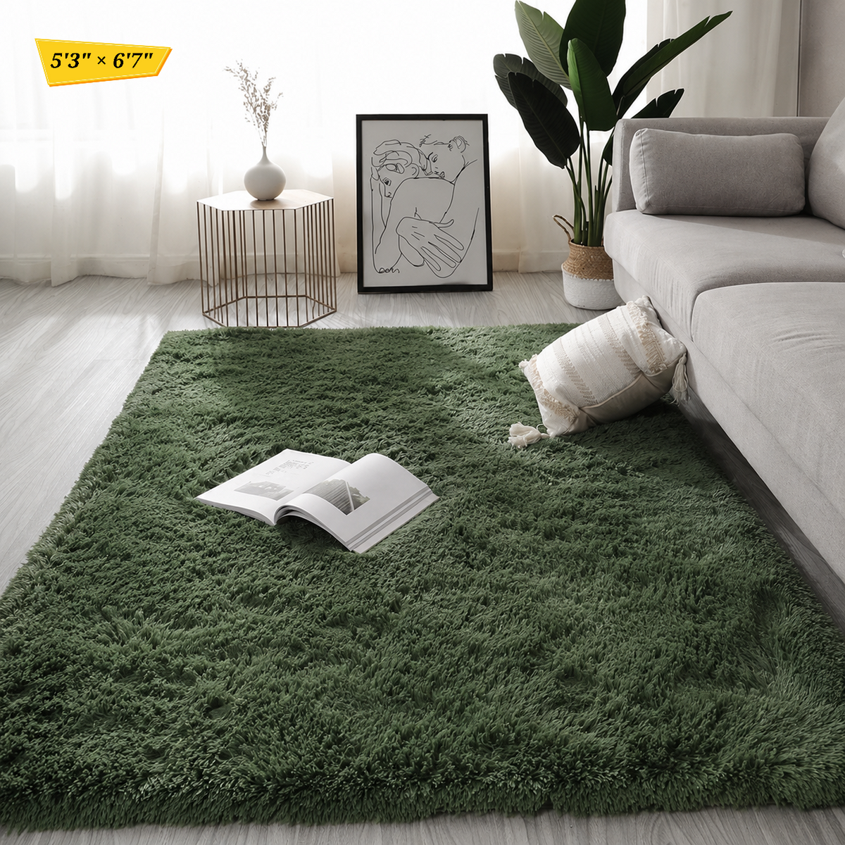 Soft Dept™ Plush Grass Rugs